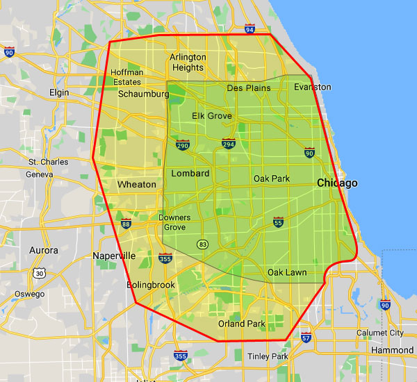 chicago map